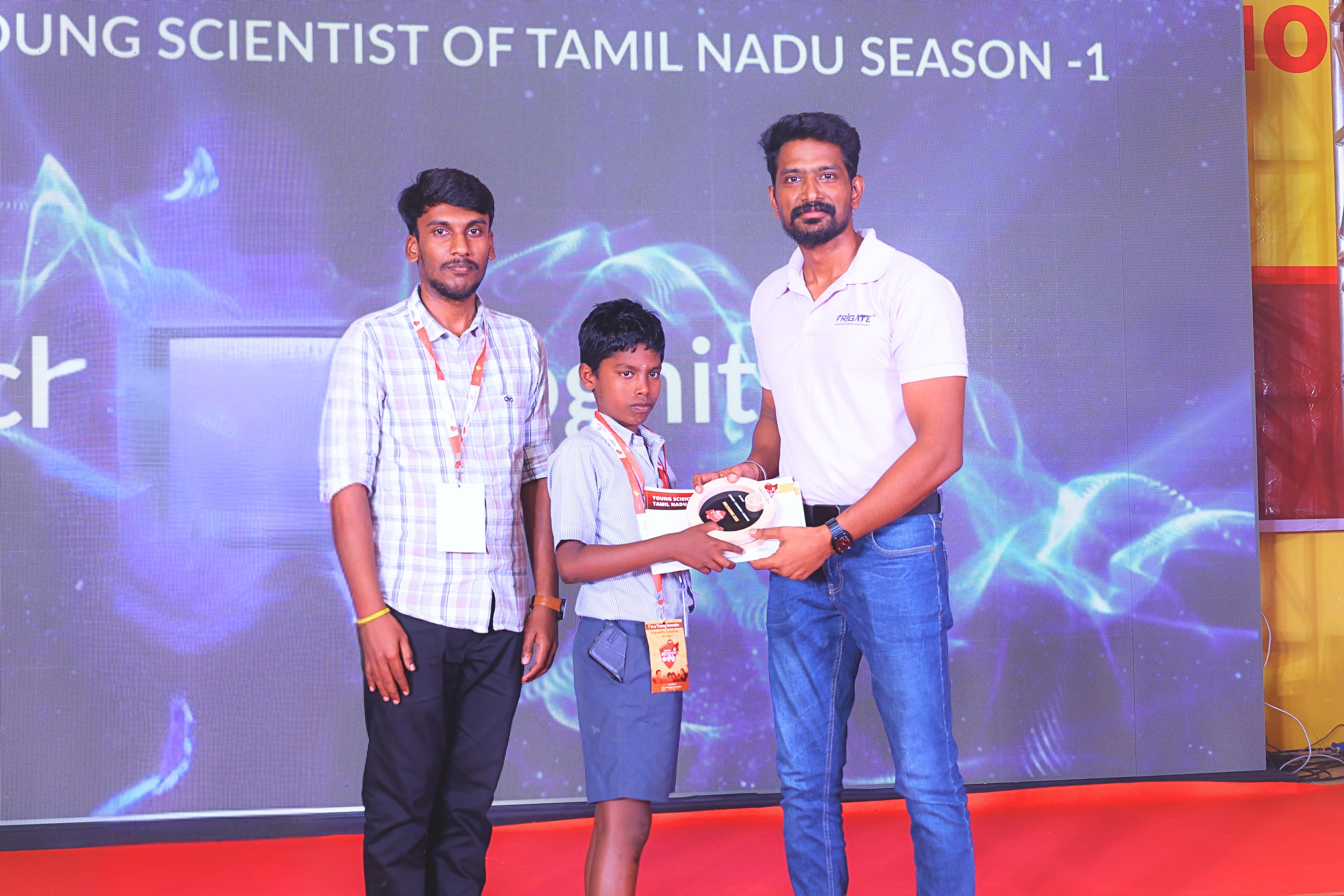 Young Scientist of Tamil Nadu Season 1 award