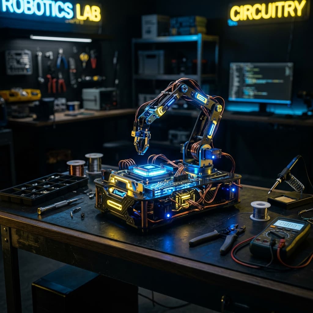Futuristic robotics kit