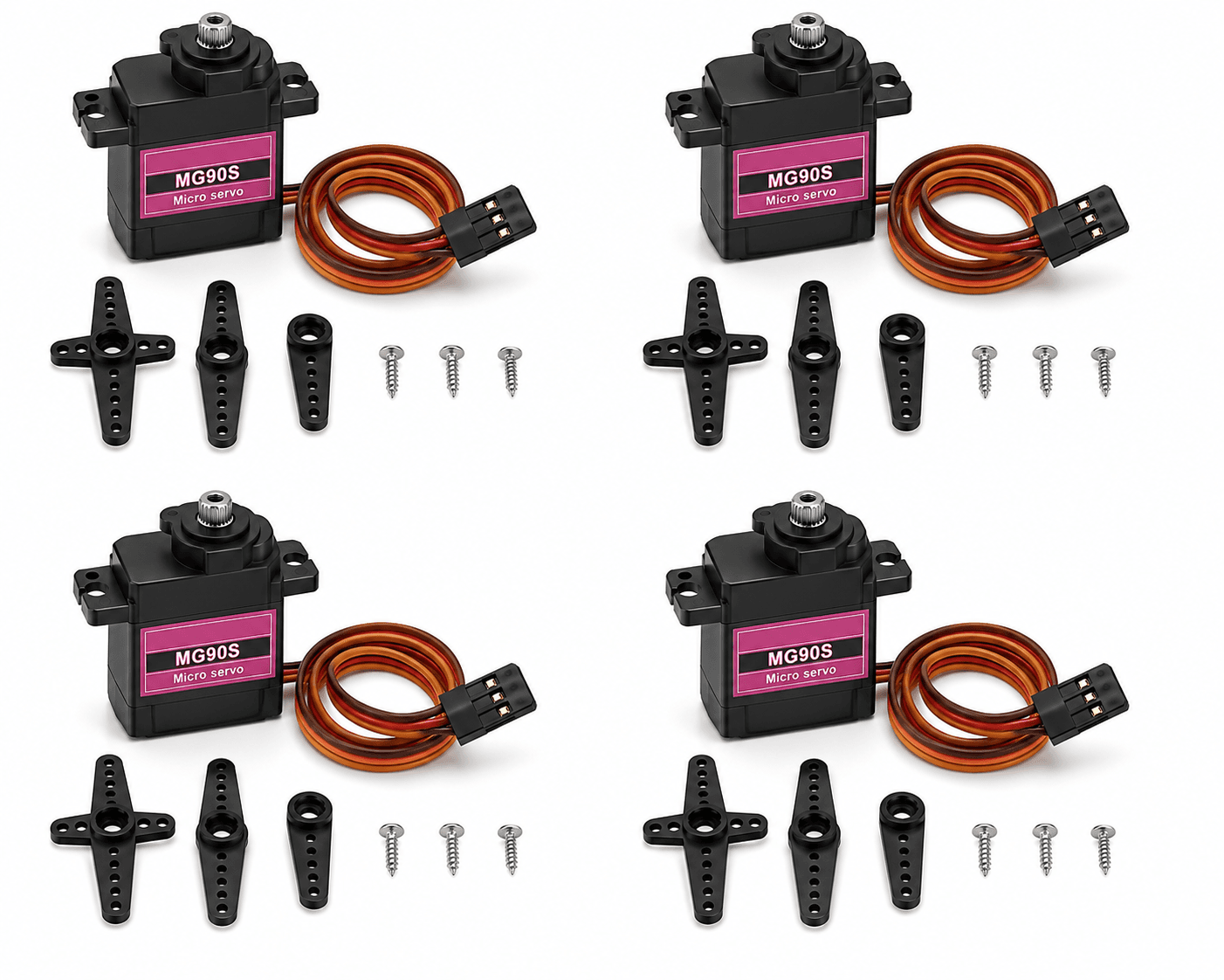 4 x Servo motor